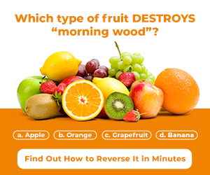 Which fruit destroys morning wood?